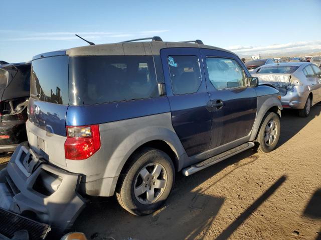 5J6YH28593L003824 - 2003 HONDA ELEMENT EX BLUE photo 3