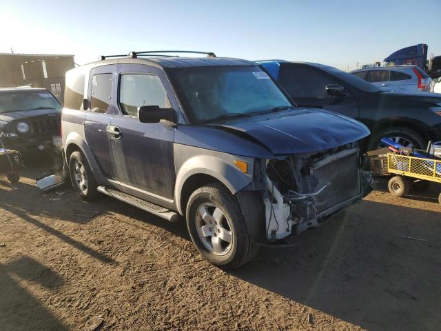 5J6YH28593L003824 - 2003 HONDA ELEMENT EX BLUE photo 4