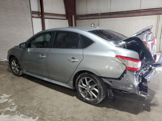 3N1AB7AP3DL673072 - 2013 NISSAN SENTRA S GRAY photo 2