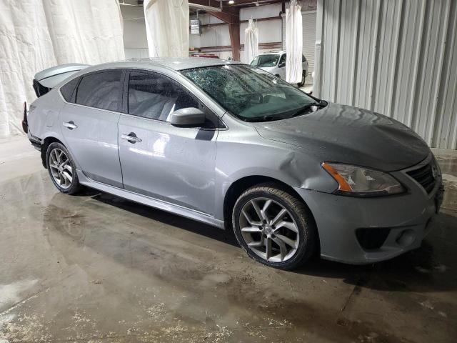 3N1AB7AP3DL673072 - 2013 NISSAN SENTRA S GRAY photo 4