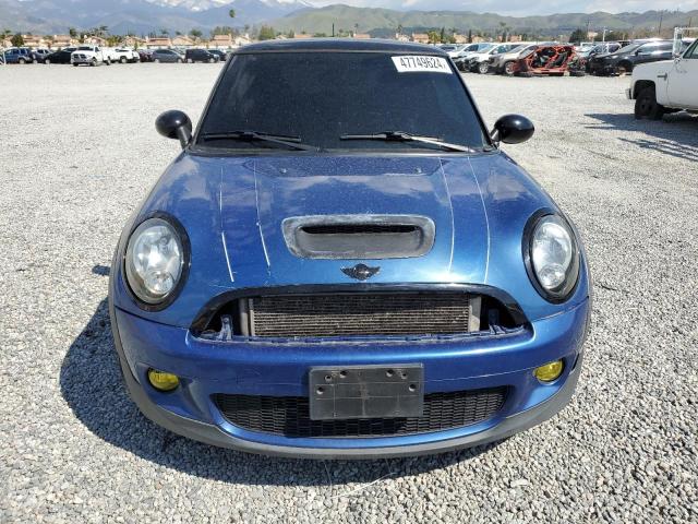 WMWMF73588TT89719 - 2008 MINI COOPER S BLUE photo 5