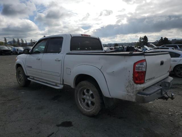 5TBET34125S470786 - 2005 TOYOTA TUNDRA DOUBLE CAB SR5 WHITE photo 2