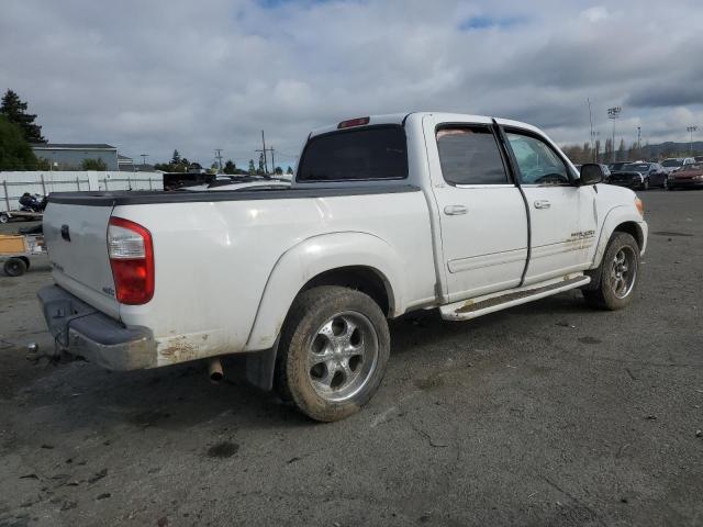 5TBET34125S470786 - 2005 TOYOTA TUNDRA DOUBLE CAB SR5 WHITE photo 3