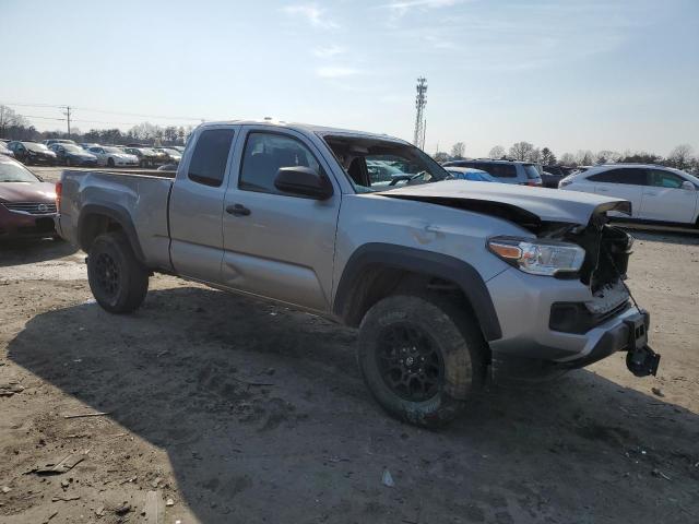 5TFSX5EN6KX068058 - 2019 TOYOTA TACOMA ACCESS CAB SILVER photo 4