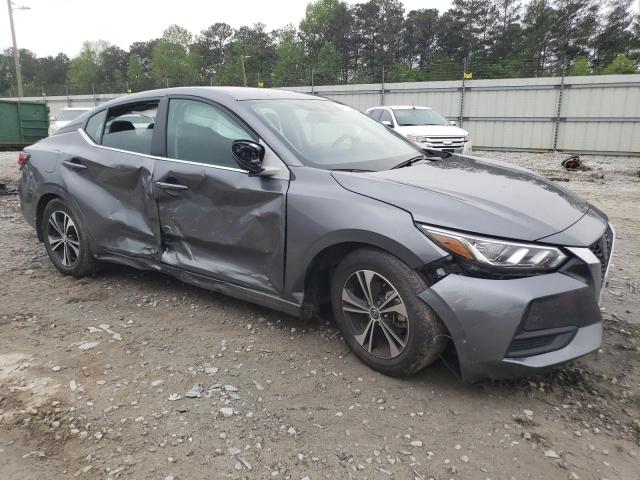 3N1AB8CV7MY302677 - 2021 NISSAN SENTRA SV GRAY photo 4