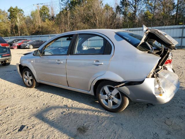 KL1TD566X8B046825 - 2008 CHEVROLET AVEO BASE SILVER photo 2