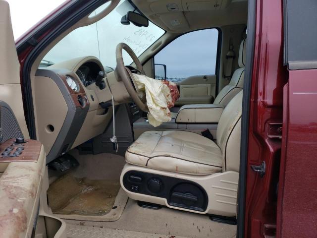 5LTPW16566FJ04422 - 2006 LINCOLN MARK LT MAROON photo 7