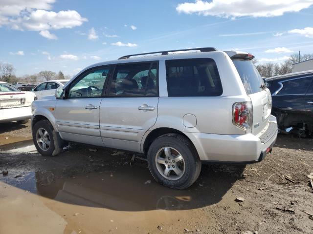 5FNYF18348B003938 - 2008 HONDA PILOT SE SILVER photo 2