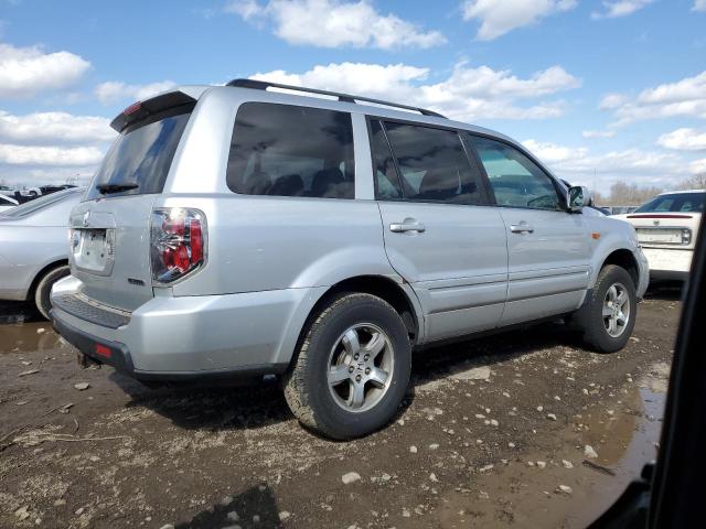 5FNYF18348B003938 - 2008 HONDA PILOT SE SILVER photo 3