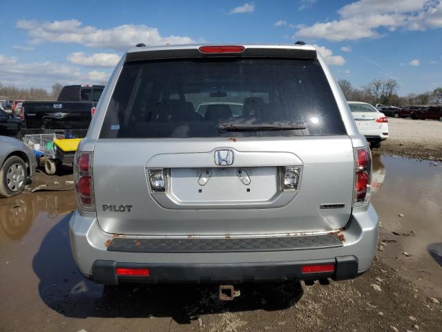 5FNYF18348B003938 - 2008 HONDA PILOT SE SILVER photo 6