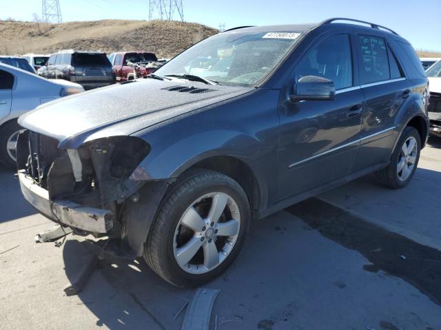 4JGBB8GB8BA738341 - 2011 MERCEDES-BENZ ML 350 4MATIC BLACK photo 1