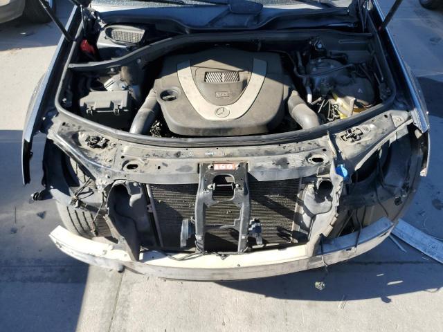 4JGBB8GB8BA738341 - 2011 MERCEDES-BENZ ML 350 4MATIC BLACK photo 12