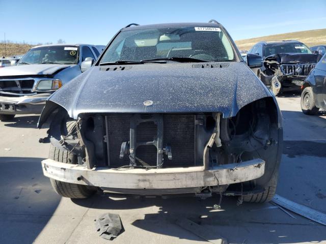 4JGBB8GB8BA738341 - 2011 MERCEDES-BENZ ML 350 4MATIC BLACK photo 5