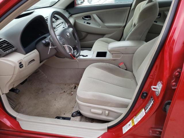 4T1BE46K47U111188 - 2007 TOYOTA CAMRY CE RED photo 7