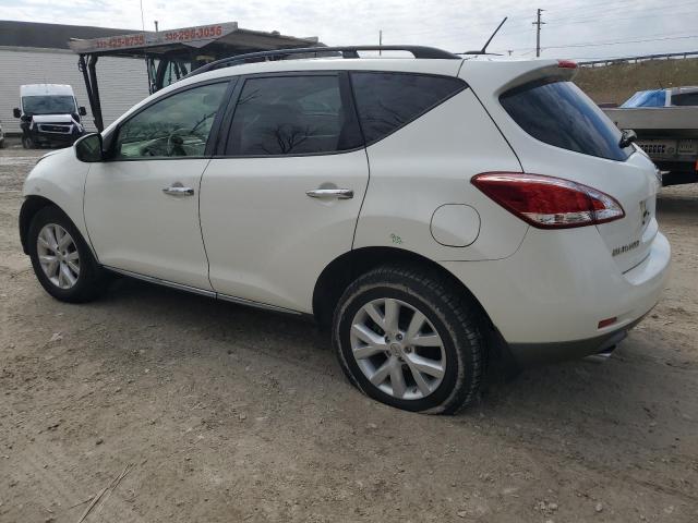 JN8AZ1MW1EW501499 - 2014 NISSAN MURANO S WHITE photo 2