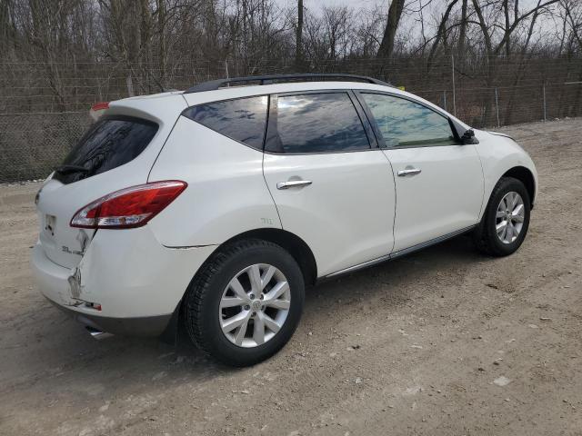 JN8AZ1MW1EW501499 - 2014 NISSAN MURANO S WHITE photo 3