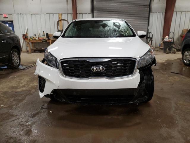 5XYPG4A30KG611217 - 2019 KIA SORENTO L WHITE photo 5