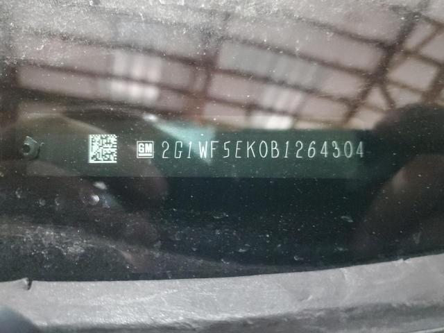 2G1WF5EK0B1264304 - 2011 CHEVROLET IMPALA LS BLUE photo 12