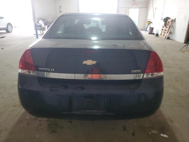 2G1WF5EK0B1264304 - 2011 CHEVROLET IMPALA LS BLUE photo 6