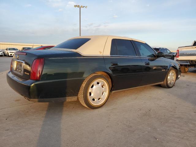 1G6KD54Y9YU285122 - 2000 CADILLAC DEVILLE GREEN photo 3