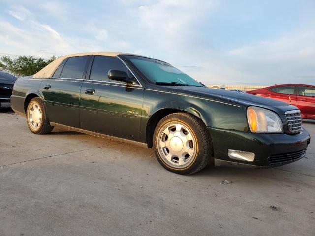 1G6KD54Y9YU285122 - 2000 CADILLAC DEVILLE GREEN photo 4