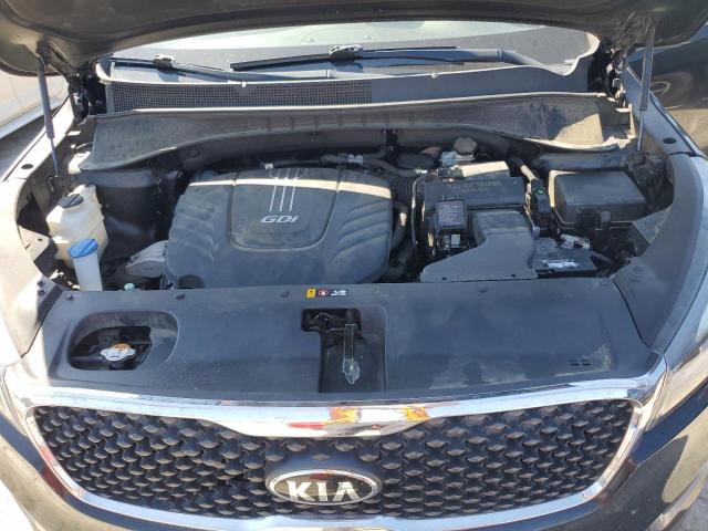 5XYPGDA58HG324685 - 2017 KIA SORENTO LX BLACK photo 12