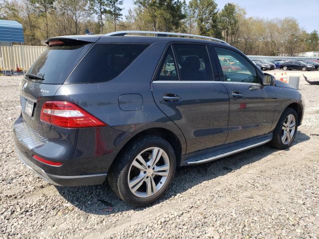 4JGDA5HB0FA561637 - 2015 MERCEDES-BENZ ML 350 4MATIC CHARCOAL photo 3
