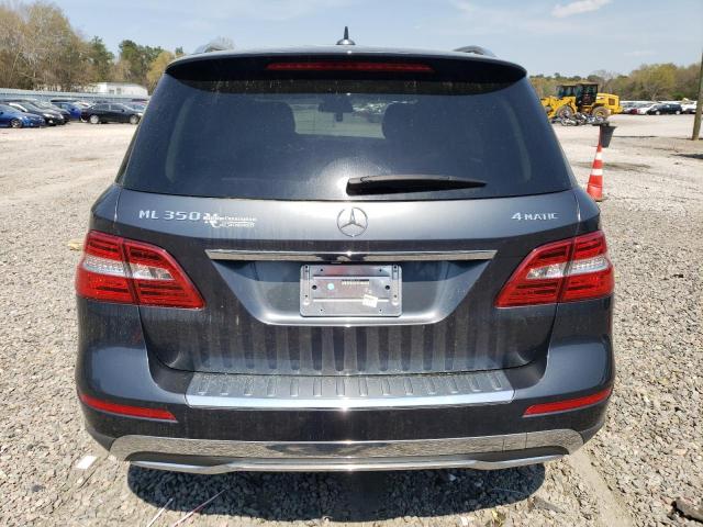 4JGDA5HB0FA561637 - 2015 MERCEDES-BENZ ML 350 4MATIC CHARCOAL photo 6