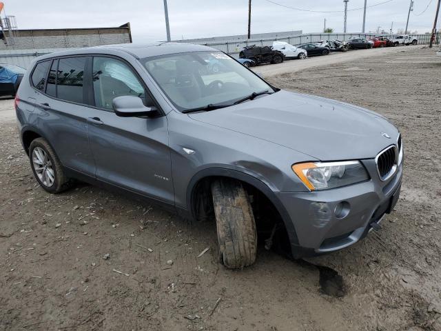 5UXWX9C58DL873919 - 2013 BMW X3 XDRIVE28I GRAY photo 4