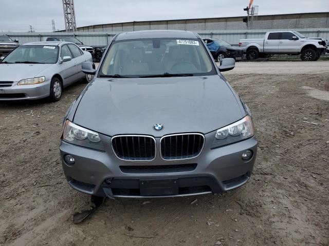 5UXWX9C58DL873919 - 2013 BMW X3 XDRIVE28I GRAY photo 5