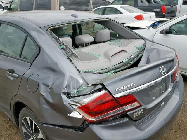 19XFB2F90DE007369 - 2013 HONDA CIVIC EXL  照片 9