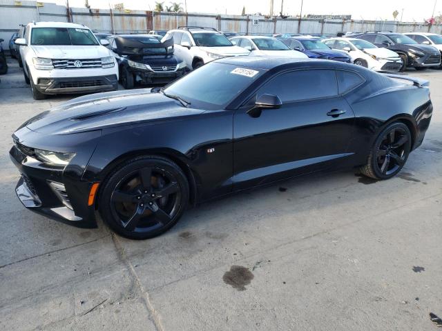 1G1FE1R73J0137428 - 2018 CHEVROLET CAMARO SS BLACK photo 1