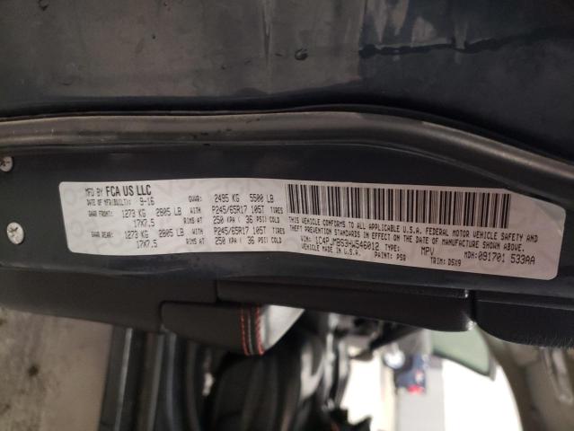 1C4PJMBS3HW546012 - 2017 JEEP CHEROKEE TRAILHAWK CHARCOAL photo 13