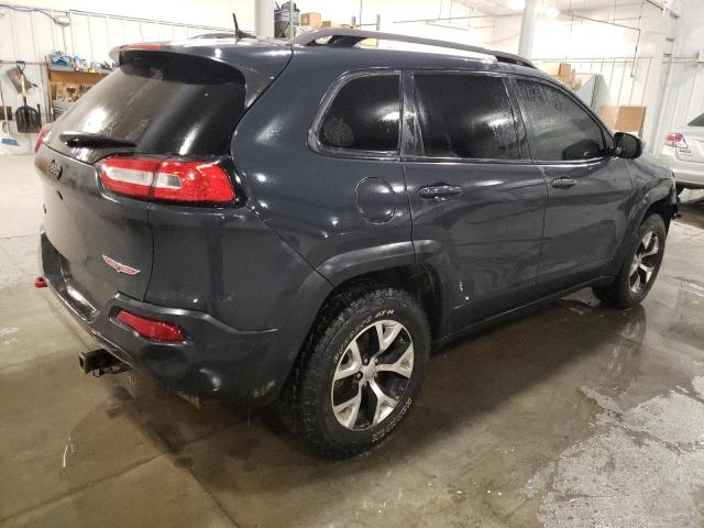 1C4PJMBS3HW546012 - 2017 JEEP CHEROKEE TRAILHAWK CHARCOAL photo 3