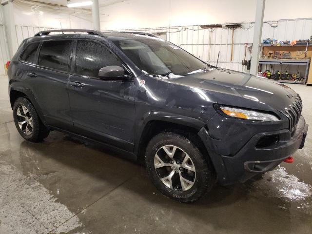 1C4PJMBS3HW546012 - 2017 JEEP CHEROKEE TRAILHAWK CHARCOAL photo 4