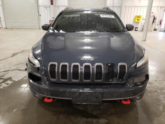 1C4PJMBS3HW546012 - 2017 JEEP CHEROKEE TRAILHAWK CHARCOAL photo 5