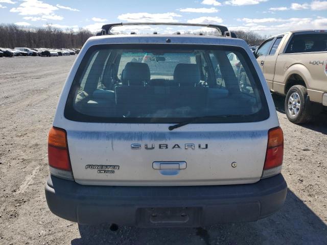 JF1SF6357YH720562 - 2000 SUBARU FORESTER L SILVER photo 6