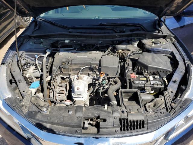 1HGCR2F31GA243287 - 2016 HONDA ACCORD LX BLUE photo 11