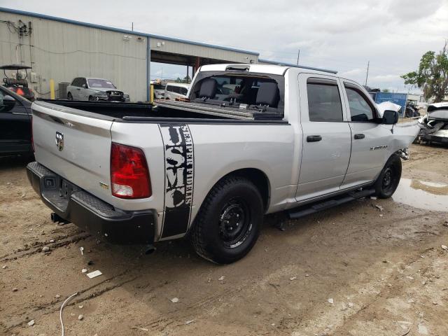 1D7RB1CP1BS597429 - 2011 DODGE RAM 1500 SILVER photo 3