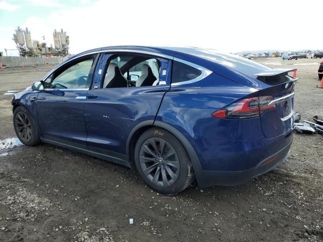 5YJXCDE25JF112920 - 2018 TESLA MODEL X BLUE photo 2