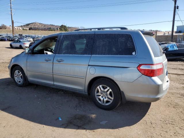 5FNRL38737B023320 - 2007 HONDA ODYSSEY EXL SILVER photo 2