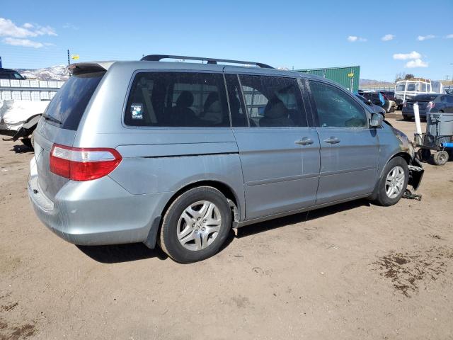 5FNRL38737B023320 - 2007 HONDA ODYSSEY EXL SILVER photo 3