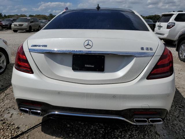 WDDUG8JB5KA480650 - 2019 MERCEDES-BENZ S 63 AMG 4MATIC WHITE photo 6