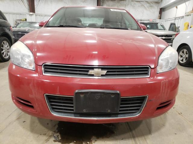 2G1WT55N679322928 - 2007 CHEVROLET IMPALA LT RED photo 5