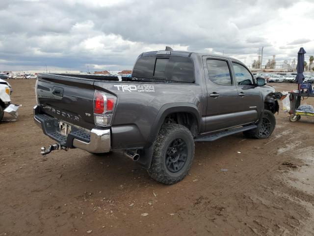 3TYCZ5AN3MT029428 - 2021 TOYOTA TACOMA DOUBLE CAB GRAY photo 3