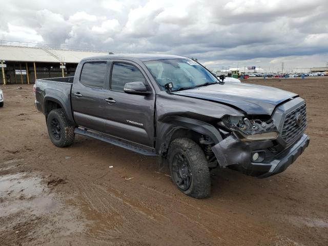 3TYCZ5AN3MT029428 - 2021 TOYOTA TACOMA DOUBLE CAB GRAY photo 4