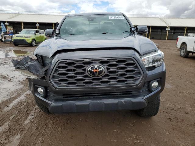 3TYCZ5AN3MT029428 - 2021 TOYOTA TACOMA DOUBLE CAB GRAY photo 5