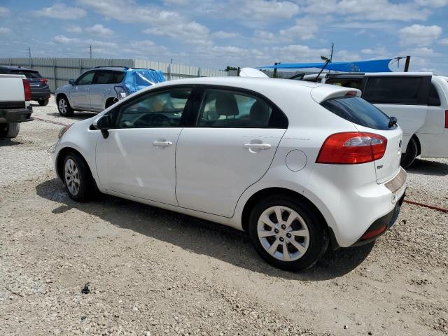 KNADN5A30D6191735 - 2013 KIA RIO EX WHITE photo 2