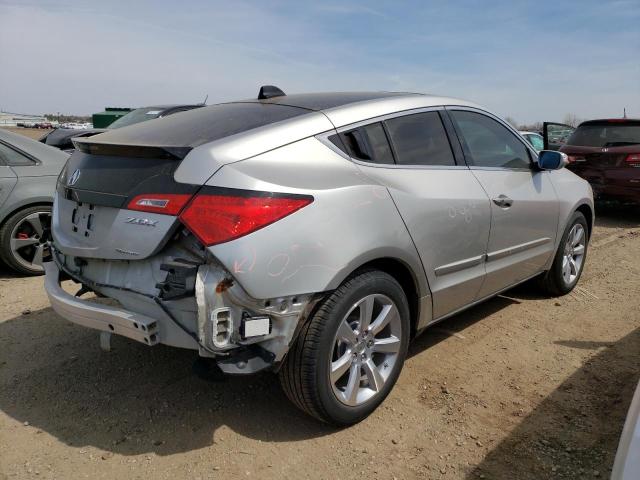 2HNYB1H66AH503986 - 2010 ACURA ZDX ADVANCE Bej foto 3