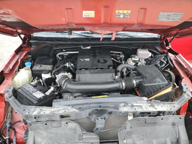 1N6ED1EJ5NN612106 - 2022 NISSAN FRONTIER S RED photo 11